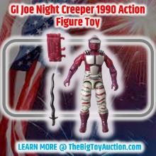 GI Joe Night Creeper 1990 Action Figure Toy