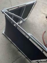 76" grey foldable cot