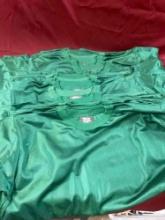 New, green, men's, 16) XL, 20) medium jerseys. 36 pieces total