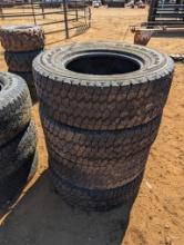 (4) LT265/70R17 Tires