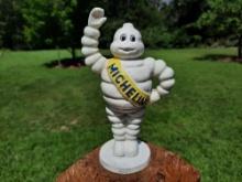 Cast Iron Michelin Man Tire Advertising Promotional Bank Coin Money Bank