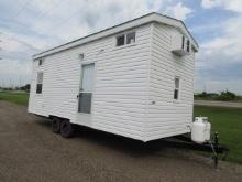 1971. Unused 8.5’ X 24’ Park Model Trailer With Loft On Tandem Axle Trailer,