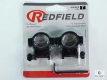 Redfield 1" Rifle Scope Rings Matte Finish, High Clearance