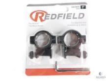 Redfield 1" Rifle Scope Rings, Matte Finish, High Clearance