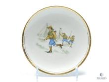 1910's Boy Scout Advertising Plate - Running Scout