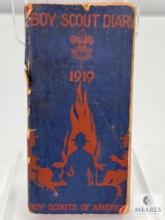 1919 Boy Scouts of America Boy Scout Diary