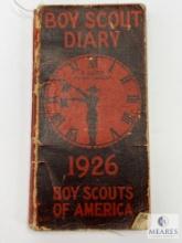 1926 Boy Scouts of America Boy Scout Diary