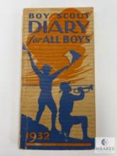 1932 Boy Scouts of America Boy Scout Diary