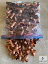 100 Streamline Copper Pipe Tees - 5/8 OD