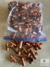 100 Streamline Copper Pipe Tees - 5/8 OD