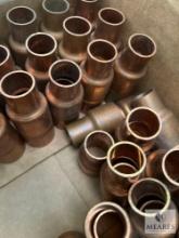 25 Streamline Copper Pipe Reducers - 1 1/8 x 7/8 OD