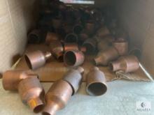 54 Streamline Copper Pipe Bushings - 1 3/8 to 5/8 OD