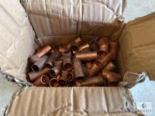 100 Streamline Copper Pipe Tees - 1/2 OD