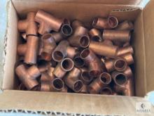90 Streamline Copper Pipe Tees - 1/2 OD