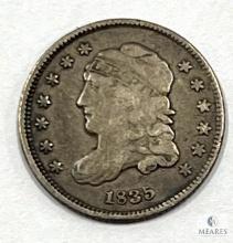 1835 Capped Bust Small Date Five Cent Coin