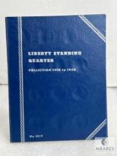 Incomplete Liberty Standing Quarter Book - 1916-1930 - with 15 Silver Quarters