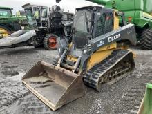 2018 JD 333G SKIDSTEER #1T0333GMPJF335401