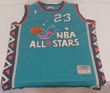 NBA Basketball Jersey Michael Jordan All Star Game Mitchell & Ness 54 Hardwood MJ Bulls Wizards UNC