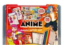 New - Make It Mine Anime Manga Artist Diy Art Kit