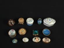 13 Miniatures incl Trinket Boxes