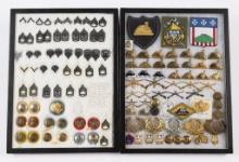 124 Pcs. Military Pins & Insignias