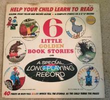 6 Golden Book Stories Vinyl $5 STS