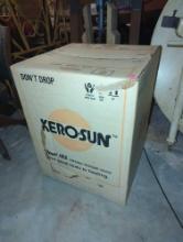 (GAR) KEROSUN OMNI 105 KEROSENE HEATER, IN THE ORIGINAL OPEN BOX.