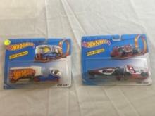 Pair of two Hot Wheels vehicles