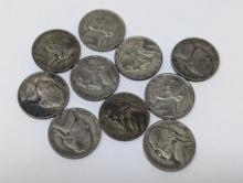 1944-P Nickel - Jefferson (10 coins) silver