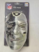 Brand New Oakland Raiders Fan Face. One Size Fits All.