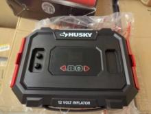 Husky 12-Volt Inflator, New in Open Box Retail Price Value $40, What you see in photos is what you
