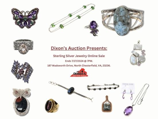 7/27/2024 Sterling Silver Jewelry Online Sale.