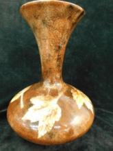 Vintage English Pottery - Signed Clay Dog - Vase - 9.5" x 7.5"