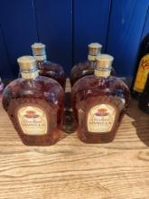 4 Bottles of Crown Royal Vanilla 1L