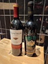 2 Bottles - Franciscan Estate Cornerstone & Frank Family Cabernet Sauvignon 2021 750ml