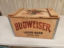 Budweiser Retro Wooden Collectible Crate