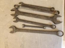 Group of Vintage Snap On Wrenches & Combination Wrenches