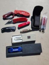 Group of Folding Knives / Pocket Knives - Some New in Box