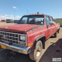 1991 CHEVROLET, 6.2L DIESEL, 4X4, CREW CAB. UNKNOWN MECHANICAL PROBLEMS. DOES NOT START