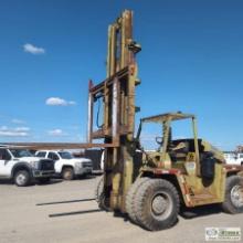 FORKLIFT, 1978 CLARK MODEL C500 HY250SD, OROPS, 24,000LB LIFT CAPACITY, 210IN LIFT HEIGHT, 4 CYLINDE