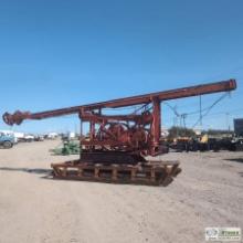 CABLE WELL DRILL RIG, ARMSTRONG MODEL 33, SKID MOUNTED