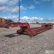 LOWBOY TRAILER, 1997 TALBERT, 29FT6IN DECK WITH 6FT8IN REAR DECK, 80,060LBS GVWR