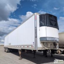 REEFER TRAILER, 2007 UTILITY, 53FT, TRIPLE AXLE. 2006 CAPACITY COOLER UNIT NDL933N0-AB-A, 404A. TEST