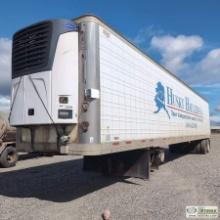 REEFER TRAILER, 2009 WABASH, 53FT, TANDEM AXLE. 2009 CAPACITY 2500A COOLER UNIT, NDL933NO-AB-A, 404A