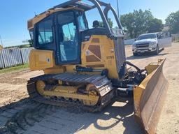 2021 JOHN DEERE 450KLGP CRAWLER TRACTOR SN:CMF400828 powered by John Deere diesel engine, equipped