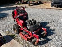 TORO 74534 GRANDSTAND COMMERCIAL MOWER SN:403390124 powered by Kawasaki gas engine, equipped with