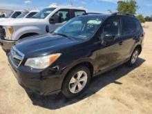 2014 SUBARU FORESTER SPORT UTILITY VEHICLE VN:JF2SJAEC7EH400159 AWD, powered by 2.5L 4 cylinder gas