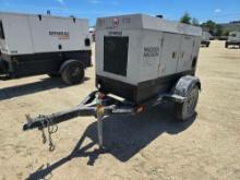 2019 WACKER G25 T4F GENERATOR SN:24490317 powered by diesel engine, equipped with 25KW, trailer