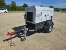 2018 WACKER G25 T4F GENERATOR SN:24435091 powered by diesel engine, equipped with 25KW, trailer