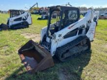 2019 BOBCAT T590 RUBBER TRACKED SKID STEER SN:ALJU30969 powered by diesel engine, equipped with